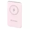 (32243) VERBATIM CARGADOR INALAMBRICO POWER BANK 5K MAH 1XUSB-C ROSA