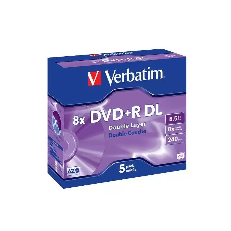 (43541) VERBATIM DVD+R DOBLE CAPA