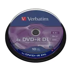 (43666) VERBATIM DVD+R DOBLE CAPA