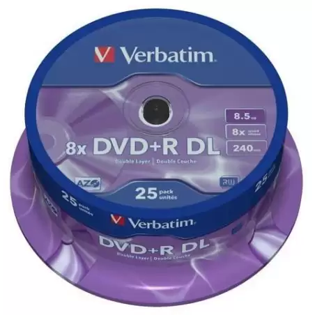 (43757) VERBATIM DVD+R DOBLE CAPA