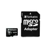 (44084) VERBATIM MICRO SDHC 64GB CLASE 10 C/ADAPTADOR