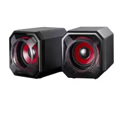 (48820) VERBATIM ALTAVOCES SUREFIRE GATOR EYE / 5W / GAMING SPEAKERS RED
