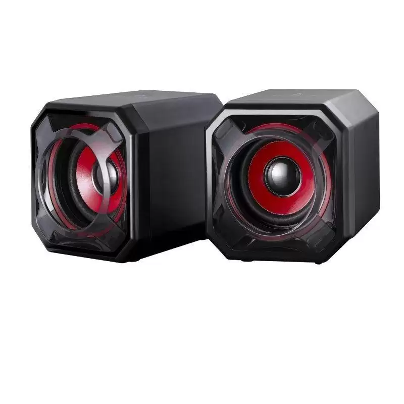 (48820) VERBATIM ALTAVOCES SUREFIRE GATOR EYE / 5W / GAMING SPEAKERS RED