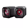 (48820) VERBATIM ALTAVOCES SUREFIRE GATOR EYE / 5W / GAMING SPEAKERS RED