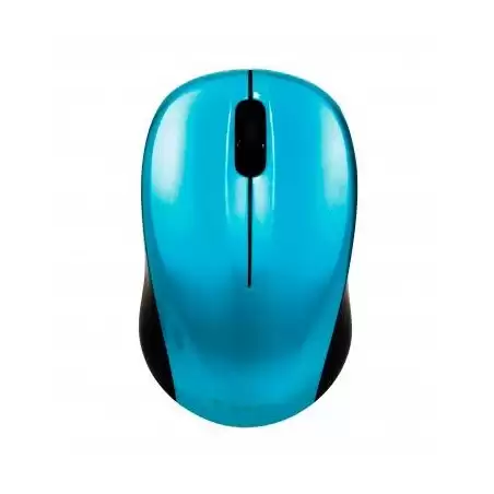 (49044) VERBATIM RATÓN GO NANO INALÁMBRICO 1600PPP COMPACTO AMBIDIESTRO AZUL TURQUESA