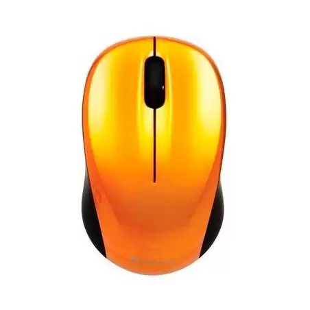 (49045) VERBATIM RATÓN GO NANO INALÁMBRICO 1600PPP COMPACTO AMBIDIESTRO NARANJA
