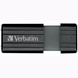 (49063) VERBATIM PENDRIVE STORE'N'GO PINSTRIPE 16GB HI-SPEED RETRÁCTIL USB 2.0 NEGRO