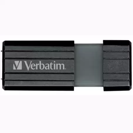 (49063) VERBATIM PENDRIVE STORE'N'GO PINSTRIPE 16GB HI-SPEED RETRÁCTIL USB 2.0 NEGRO
