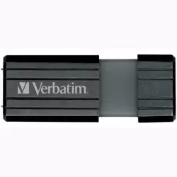 (49065) VERBATIM PENDRIVE STORE'N'GO PINSTRIPE 64GB HI-SPEED RETRÁCTIL USB 2.0 NEGRO