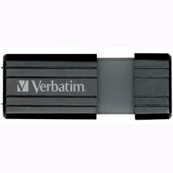 (49071) VERBATIM PENDRIVE STORE'N'GO PINSTRIPE 128GB HI-SPEED RETRÁCTIL USB 2.0 NEGRO