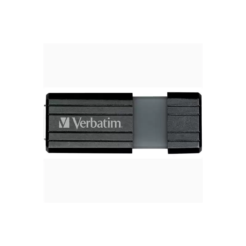 (49071) VERBATIM PENDRIVE STORE'N'GO PINSTRIPE 128GB HI-SPEED RETRÁCTIL USB 2.0 NEGRO