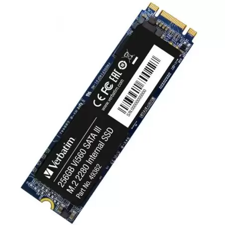 (49362) VERBATIM DISCO VI560 S3 M.2 SSD 256GB INTERNO SATA III