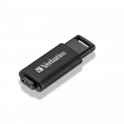 (49459) VERBATIM PENDRIVE STORE "N" GO 128GB RETRÁCTIL USB-C 3.2 NEGRO