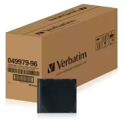 (49979) VERBATIM FUNDA DVD EXTRAFINO NEGRO CAJA 200 UD