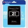 (53177) VERBATIM DISCO DURO PORTÁTIL STORE 'N' GO 2TB HDD 2.5" USB 3.0 NEGRO