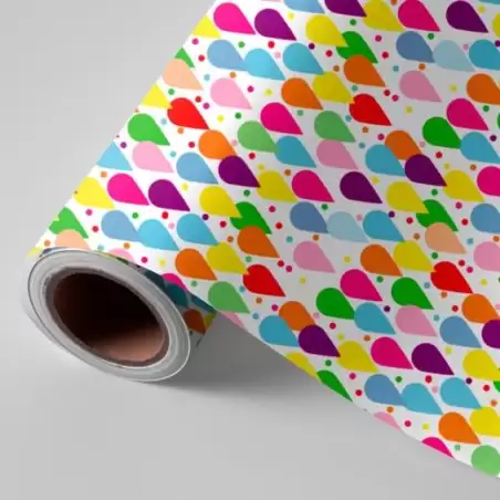 (3150103R) WONDER WRAPPER PAPEL DE REGALO BOBINA 31CM X 80M 2KG TODO AÑO