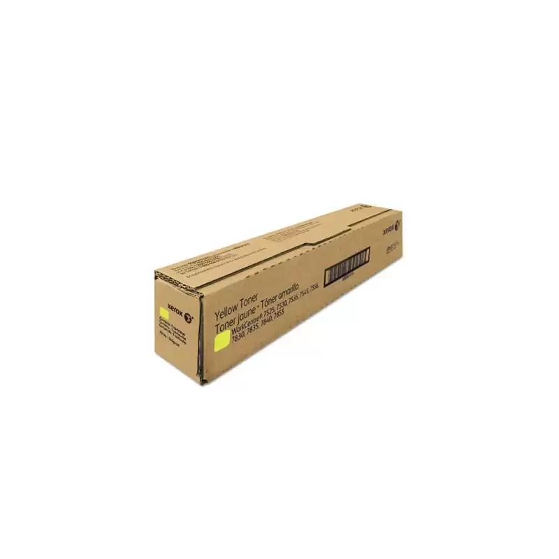 (006R01514) XEROX TONER AMARILLO PARA WORKCENTRE 7525/7530/7535/7545/7556/7830/7835/7845/7855