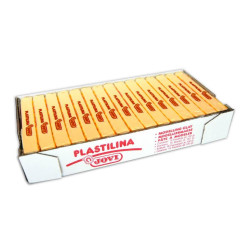 (7102) JOVI PLASTILINA SCHOOL PASTILLA 150GR AMARILLO CAJA 15 UD