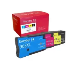 (006R04993) XEROX EVERYDAY REMANUFACTURED MULTIPACK TINTA BK/C/M/Y PARA HP 963XL - PACK 4 COLORES