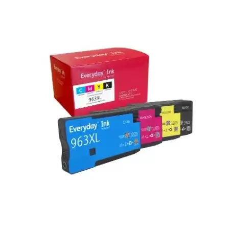 (006R04993) XEROX EVERYDAY REMANUFACTURED MULTIPACK TINTA BK/C/M/Y PARA HP 963XL - PACK 4 COLORES