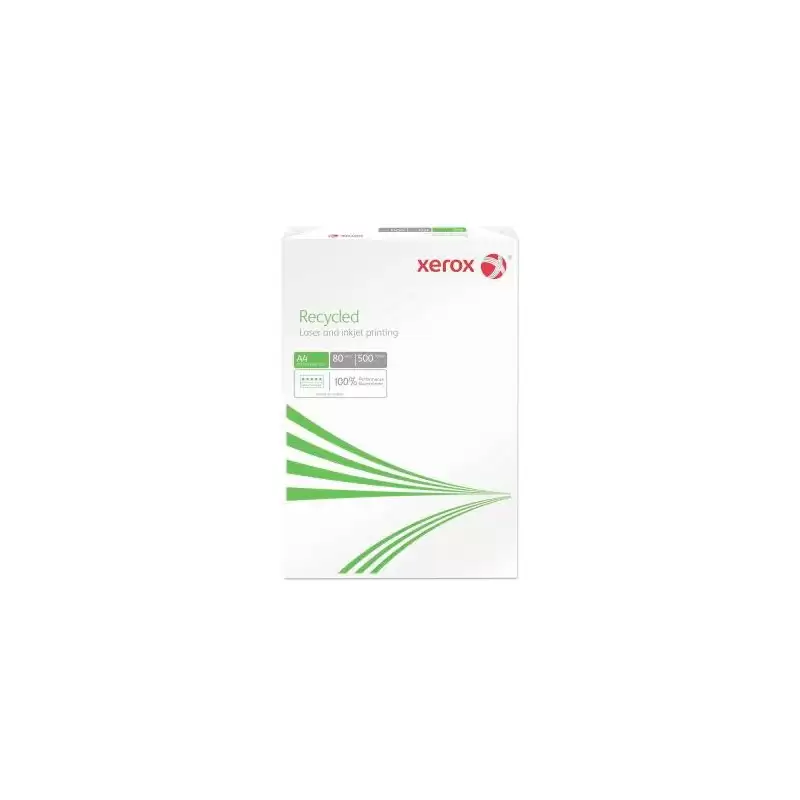 (003R91165) XEROX PAPEL DIN A4 80GR RECICLADO PAQUETE 500H -CAJA 5 UD-