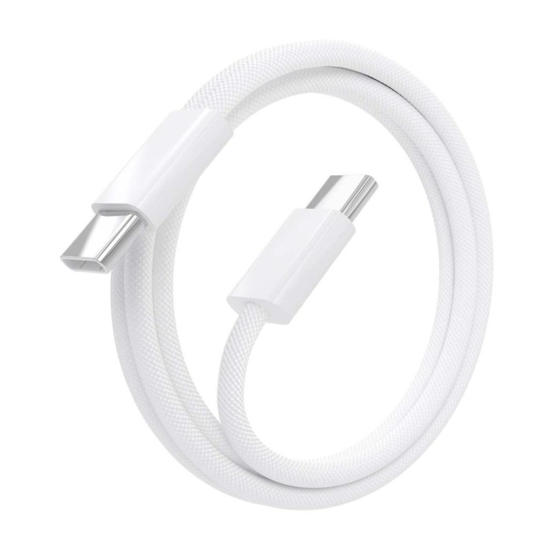 (A107-0855) AISENS CABLE USB 2.0 3A 60W TIPO USB-C/M - USB-C/M BLANCO 1