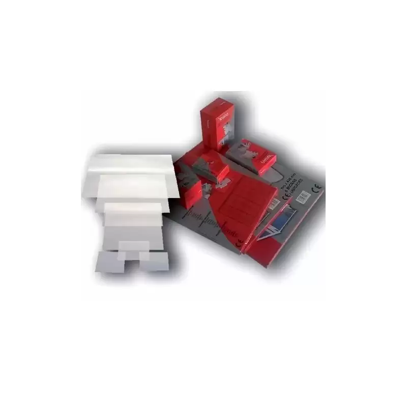 (0101A5125/100R) YOSAN FUNDAS DE PLASTIFICAR 2X125 MICRAS A5 BRILLO CAJA 100 UD