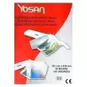(0101DOFO/100R/T1507) YOSAN FUNDAS DE PLASTIFICAR 2X80 MICRAS A3 BRILLO CAJA 100 UD TRANSPARENTE