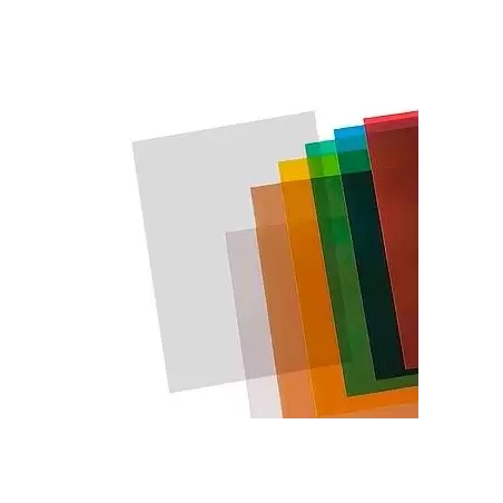 (0510TRCRD/100) YOSAN TAPAS ENCUADERNACIÓN A4 PVC 180 MICRAS TRANSPARENTE PAQUETE 100 UD