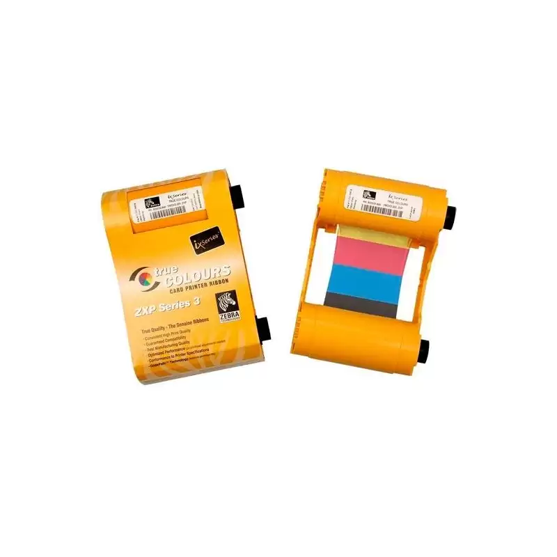 (800033-848) ZEBRA CINTA DE TRANSFERENCIA TÉRMICA OK/ BK / C / M / Y DOBLE CARA PARA IMPRESORAS ZXP3 Y DATAMAX EX2