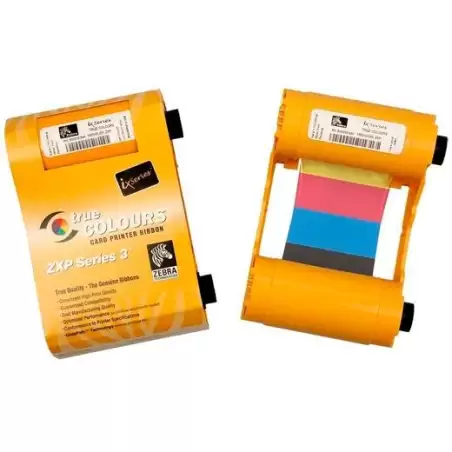 (800033-848) ZEBRA CINTA DE TRANSFERENCIA TÉRMICA OK/ BK / C / M / Y DOBLE CARA PARA IMPRESORAS ZXP3 Y DATAMAX EX2