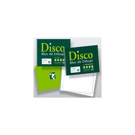 (170R) ZORRILLA BLOC DE DIBUJO DISCO 20H FOLIO PROLONGADO 230X340MM PAPEL ESPECIAL 130GR CON RECUADRO