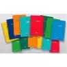 (6487-90) ZORRILLA CUADERNO ESPIRAL TAUROPLASTIC 80H CUARTO 90GR PAUTA 3.5 T/ PP COLORES SURTIDOS