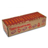 (7209) JOVI PLASTILINA PASTILLA 350GR UNICOLOR MARRÓN CAJA 15 UD
