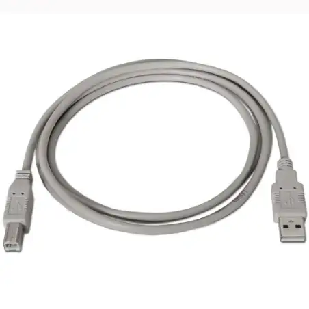 (A101-0004) AISENS CABLE USB 2.0 IMPRESORA TIPO A/M - B/M BEIGE 4