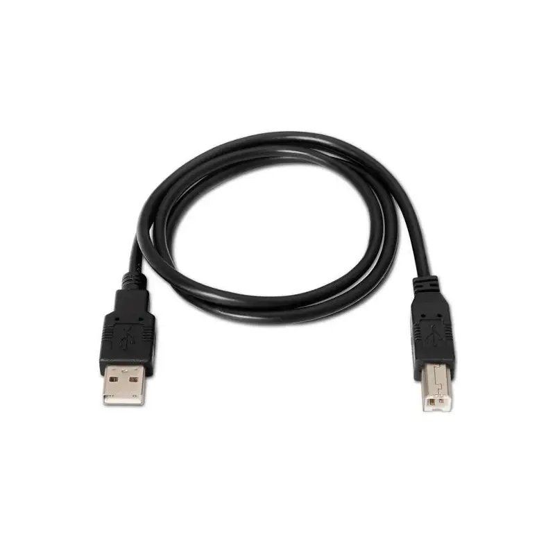 (A101-0006) AISENS CABLE USB 2.0 IMPRESORA TIPO A/M - B/M NEGRO 1