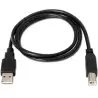 (A101-0006) AISENS CABLE USB 2.0 IMPRESORA TIPO A/M - B/M NEGRO 1