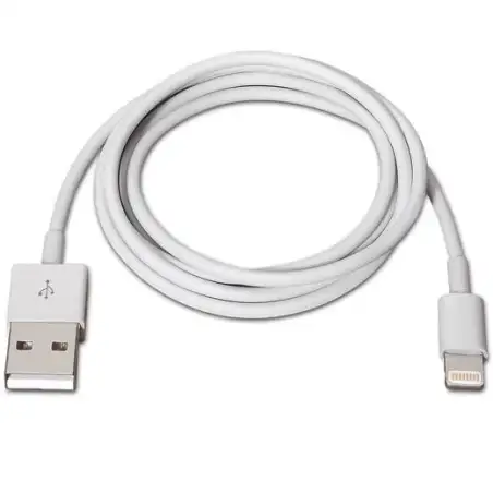 (A102-0035) AISENS CABLE LIGHTNING A USB 2.0 LIGHTNING/M - USB A/M BLANCO 1