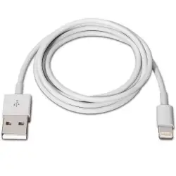 (A102-0036) AISENS CABLE LIGHTNING A USB 2.0 LIGHTNING/M - USB A/M BLANCO 2