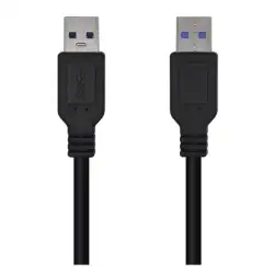 (A105-0446) AISENS CABLE USB 3.0 TIPO A/M - A/M NEGRO 1