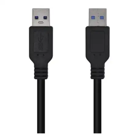 (A105-0446) AISENS CABLE USB 3.0 TIPO A/M - A/M NEGRO 1