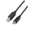 (A107-0054) AISENS CABLE USB 2.0 IMPRESORA 3A TIPO USB-C/M - B/M NEGRO 2