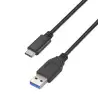 (A107-0060) AISENS CABLE USB 3.1 GEN2 10GBPS 3A TIPO USB-C/M - A/M NEGRO 1
