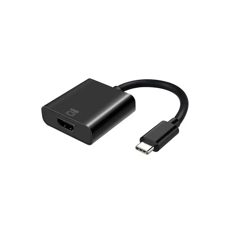 (A109-0344) AISENS CONVERSOR USB-C A HDMI 4K@60HZ USB-C/M - HDMI/H NEGRO 15CM