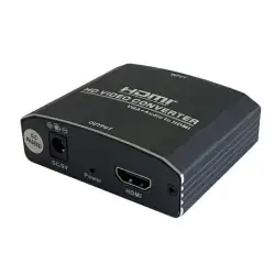 (A115-0386) AISENS CONVERSOR SVGA/H + AUDIO A HDMI/H NEGRO