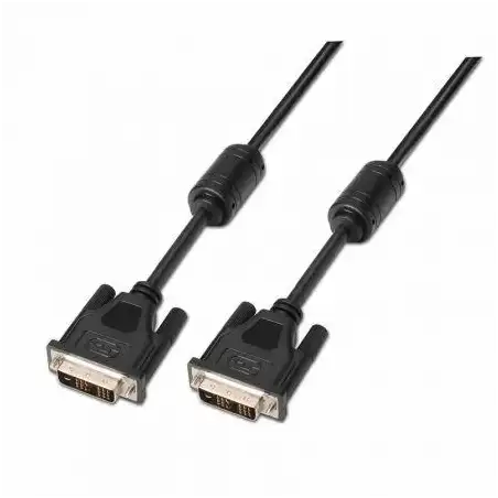 (A117-0086) AISENS CABLE DVI A DVI DVI18+1/M - DVI18+1/M NEGRO 1
