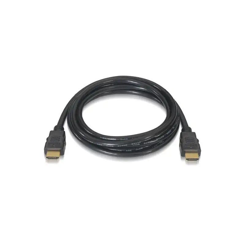 (A120-0121) AISENS CABLE HDMI V2.0 PREMIUM ALTA VELOCIDAD HEC 4K@60HZ 18GBPS A/M - A/M NEGRO 2