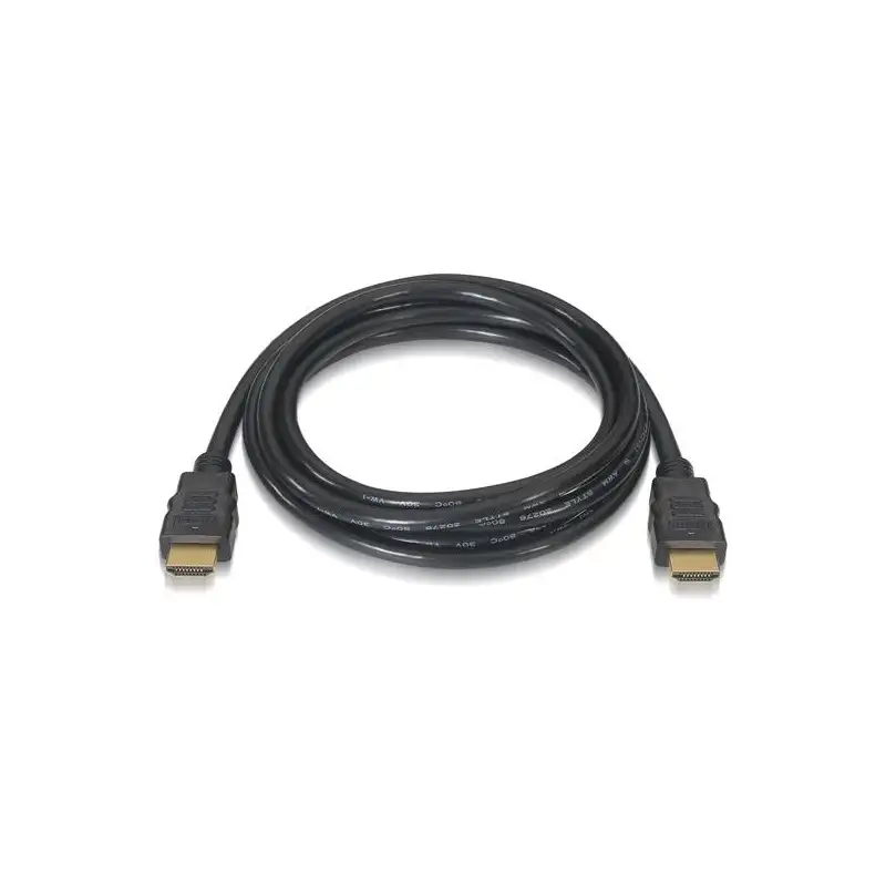 (A120-0122) AISENS CABLE HDMI V2.0 PREMIUM ALTA VELOCIDAD HEC 4K@60HZ 18GBPS A/M - A/M NEGRO 3