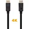 (A124-0455) AISENS CABLE DISPLAYPORT V1.2 4K@60HZ DP/M - DP/M NEGRO 1