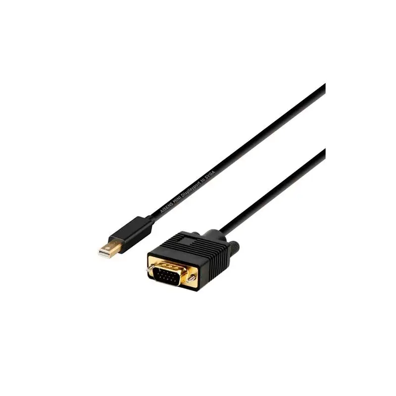 (A125-0362) AISENS CABLE CONVERSOR MINI DISPLAYPORT A VGA DP/M - VGA/M NEGRO 2